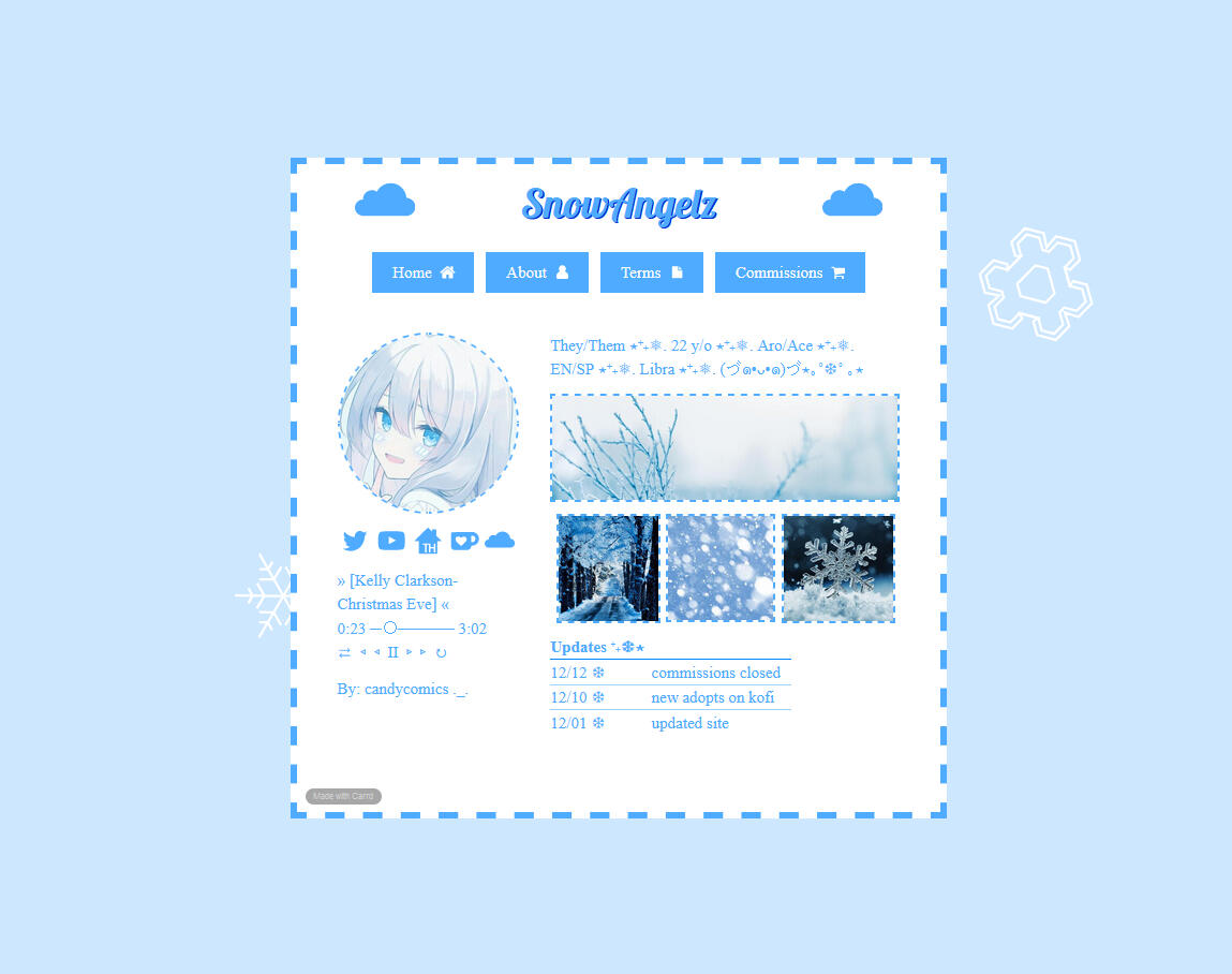 Winter Design- Main page