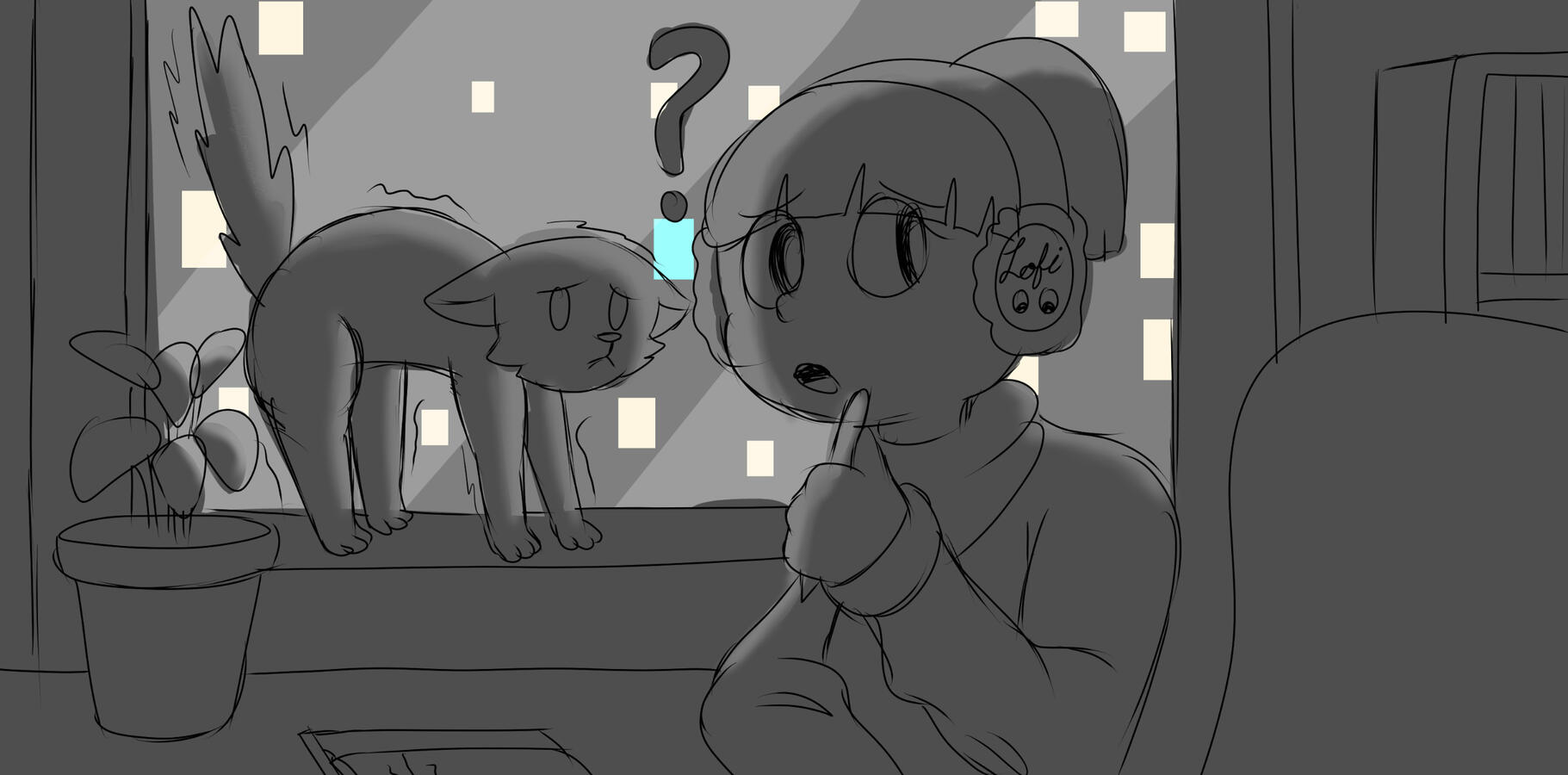 Blackout Lofi Girl