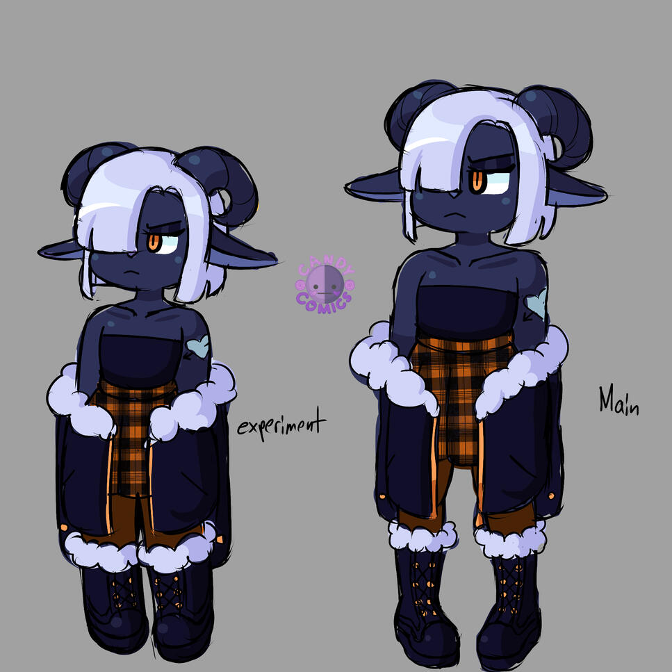 Sheep Character Design Sketch 1