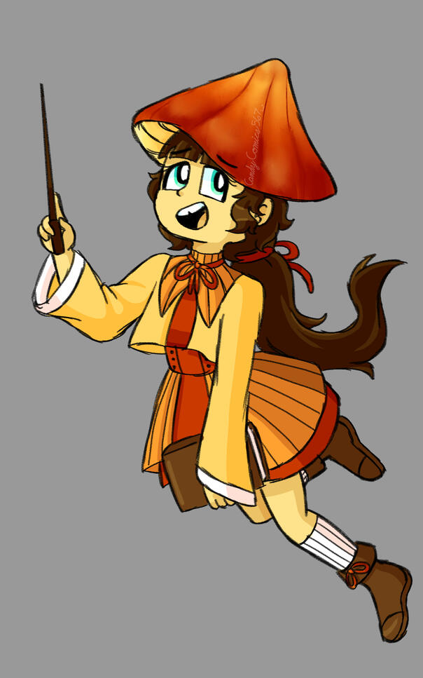 Mushroom designs were made